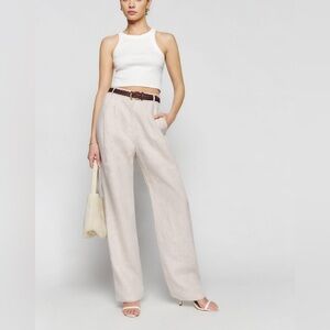 Reformation Mason Linen Pant